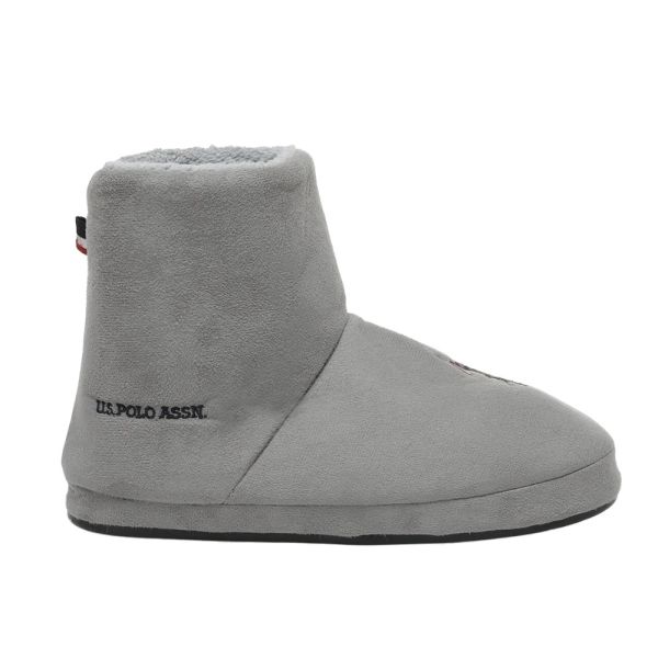 U.S Polo Assn Tarcin 2PR Gri Erkek Ev Botu