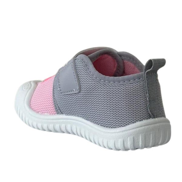 Gezer 3343.00 Pembe/Gri Çocuk Kreş Yazlık Ev Ayakkabısı