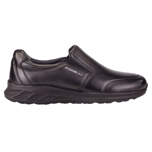 Forelli 47927-G Nexus Siyah Erkek Comfort Deri Ayakkabı 45