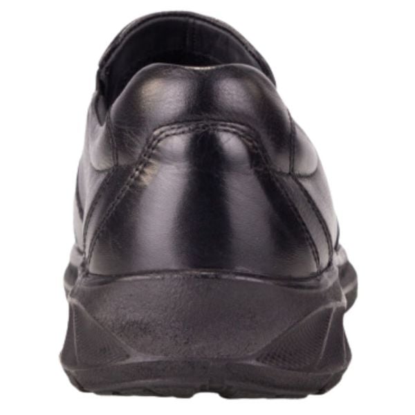 Forelli 47927-G Nexus Siyah Erkek Comfort Deri Ayakkabı 45