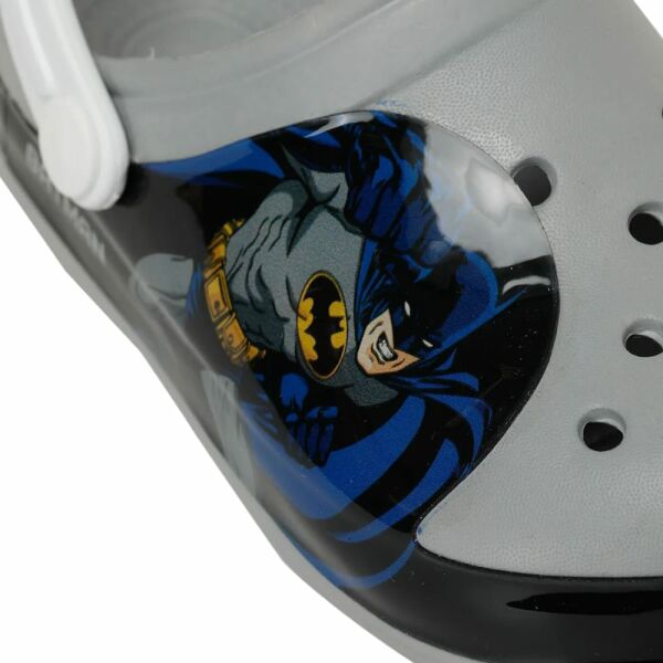 Batman Barok 3FX Gri Çocuk Terlik Sandalet