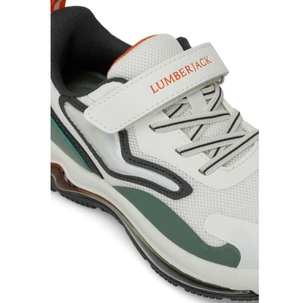 Lumberjack Vittoria 4FX Beyaz Çocuk Spor Ayakkabı