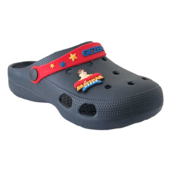 Gezer 14159 Siyah Çocuk Plaj Terlik Sandalet