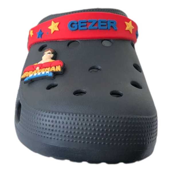 Gezer 14159 Siyah Çocuk Plaj Terlik Sandalet