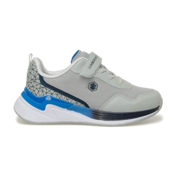 Lumberjack Coupon Mesh Jr 3FX Gri Çocuk Spor Ayakkabı