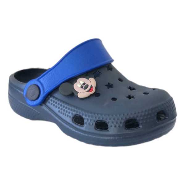 Lacivert Çocuk Mickey Mouse Plaj Terlik Sandalet