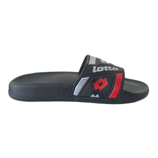 Lotto Ocean Retro Slide 2FX Siyah Erkek Plaj Terlik