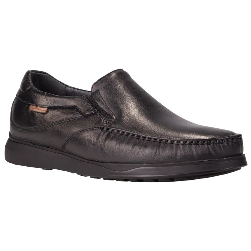 Forelli 35301-H Meyan Siyah Erkek Comfort Deri Ayakkabı