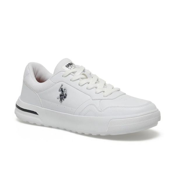 U.S Polo Assn Sampo 4FX Beyaz Erkek Spor Ayakkabı 44