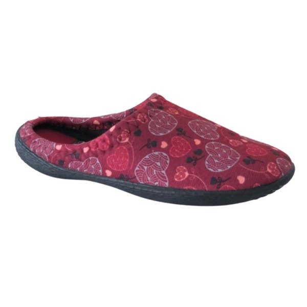 Gezer 12687 Bordo Kadın Kışlık Ev İçi Terlik