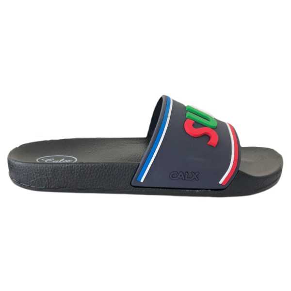 Calx MK01 Lacivert Erkek Kaydırmaz Plaj Terlik