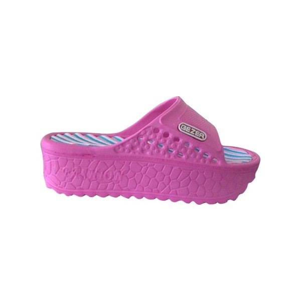 Gezer 10343 Pembe Kadın Topuklu Havuz/Deniz Terlik