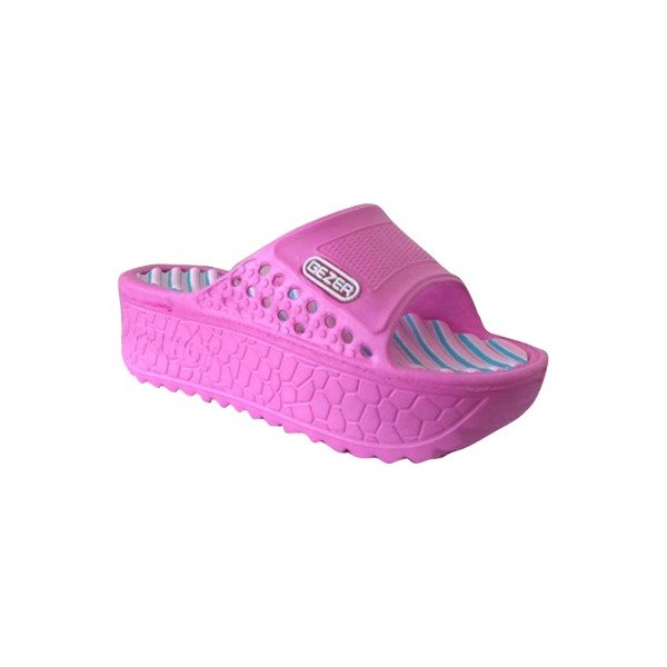Gezer 10343 Pembe Kadın Topuklu Havuz/Deniz Terlik