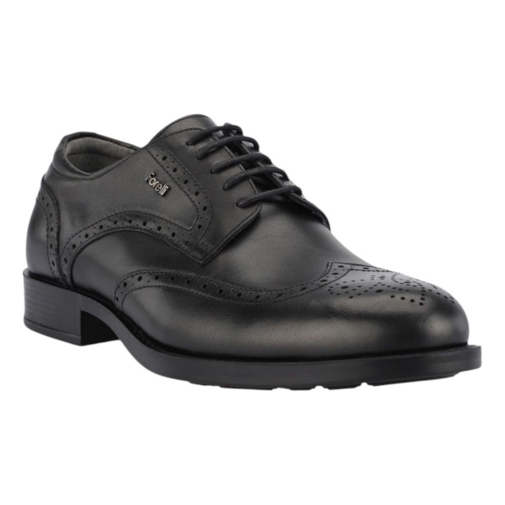 Forelli 31611-G York Siyah Erkek Comfort Deri Ayakkabı