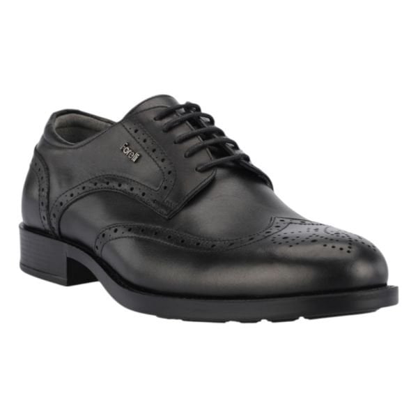 Forelli 31611-G York Siyah Erkek Comfort Deri Ayakkabı