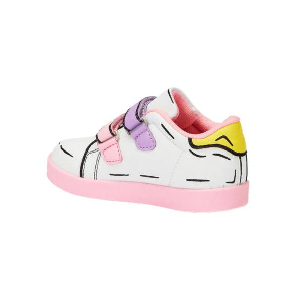 Vicco Picasso 313.P22y.153 Beyaz-Pembe Işıklı Spor Ayakkabı