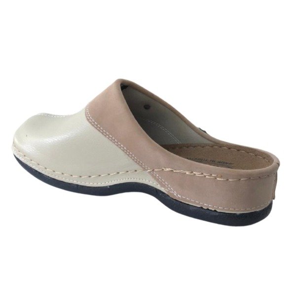 Mulex 2551 Krem Kadın Hastane/Hemşire Comfort Sabo Terlik