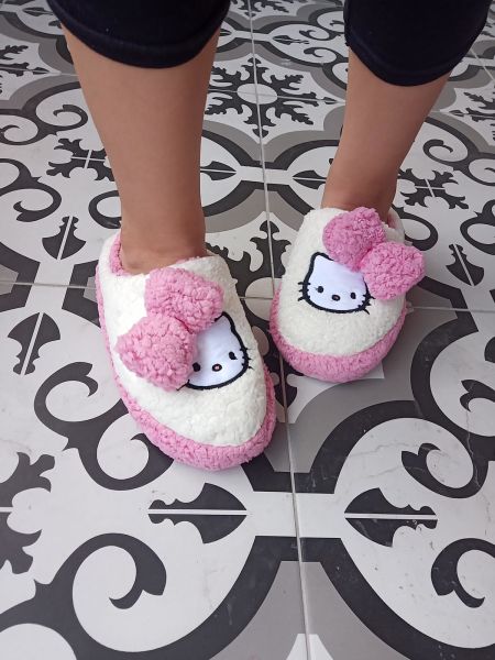 Cex Hello Kitty 2PR Pembe Kadın Ev İçi Terlik