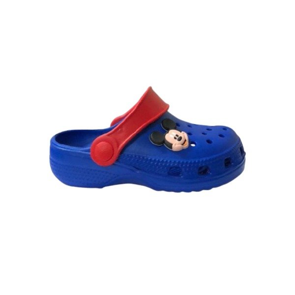 Saks Mavi Çocuk Mickey Mouse Havuz/Deniz Terlik Sandalet