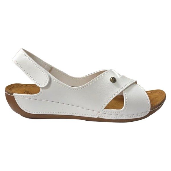 Pierre Cardin 6171 Beyaz Kadın Günlük Sandalet