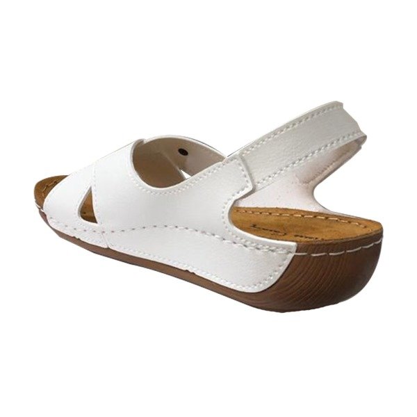 Pierre Cardin 6171 Beyaz Kadın Günlük Sandalet