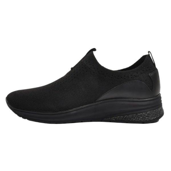 Forelli 30007-G Elvin Siyah Kadın Comfort Spor Ayakkabı