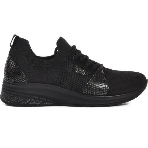 Forelli 54703-G Tazia Siyah Kadın Comfort Spor Ayakkabı
