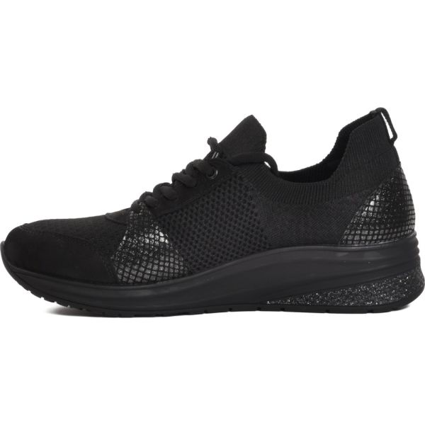 Forelli 54703-G Tazia Siyah Kadın Comfort Spor Ayakkabı