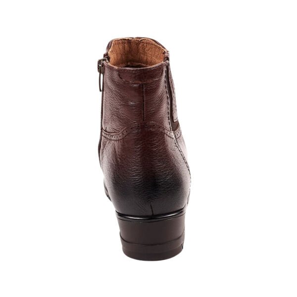 Forelli 25157-H Moly Kahve Kadın Comfort Deri Hallux Bot
