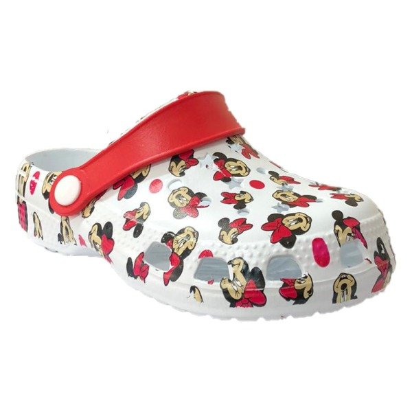 Akınal Bella E199 Beyaz Çocuk Mickey Mouse Çocuk Terlik