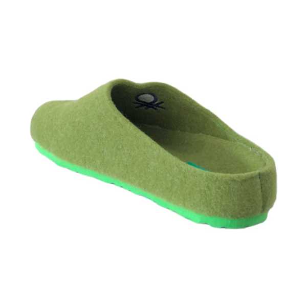 Benetton BN-30457 Yeşil Kadın Ev İçi Terlik