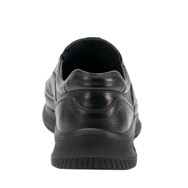 Forelli 46109-G For-Halluks Siyah Erkek Comfort Deri Ayakkabı