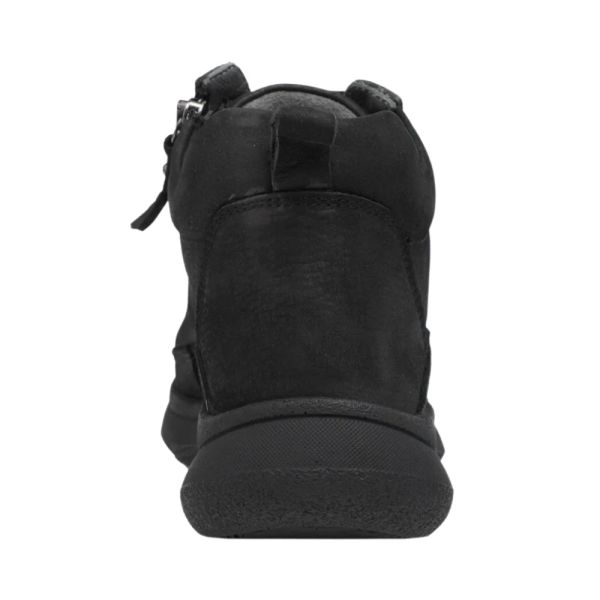Forelli 27954-G Neva Siyah Kadın Comfort Deri Nubul Bot