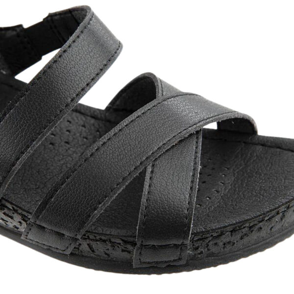 Muya 32221 Bamboo Siyah Kadın Anatomik Sandalet