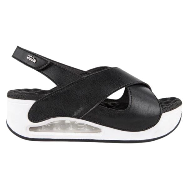 Muya 31213 Assos Siyah Kadın Air Taban Sandalet