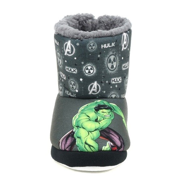 Avengers Dosta 1PR Gri Çocuk Panduf Ev Botu