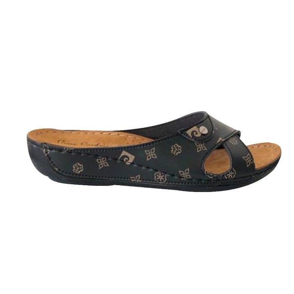 Pierre Cardin 6181 Siyah Kadın Günlük Comfort Terlik