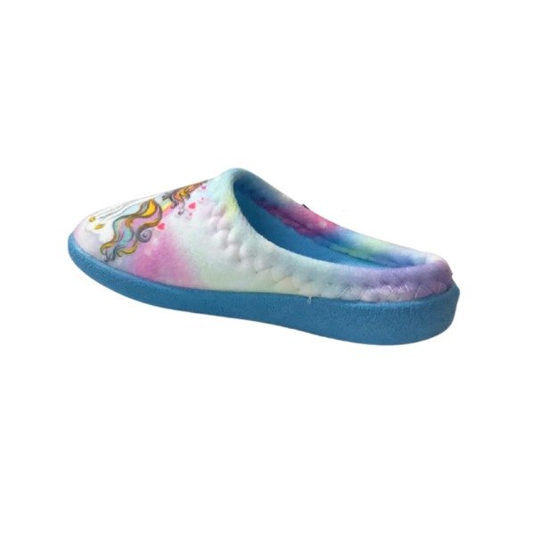 Gezer 12796 Mavi Unicorn Çocuk Ev İçi Terlik