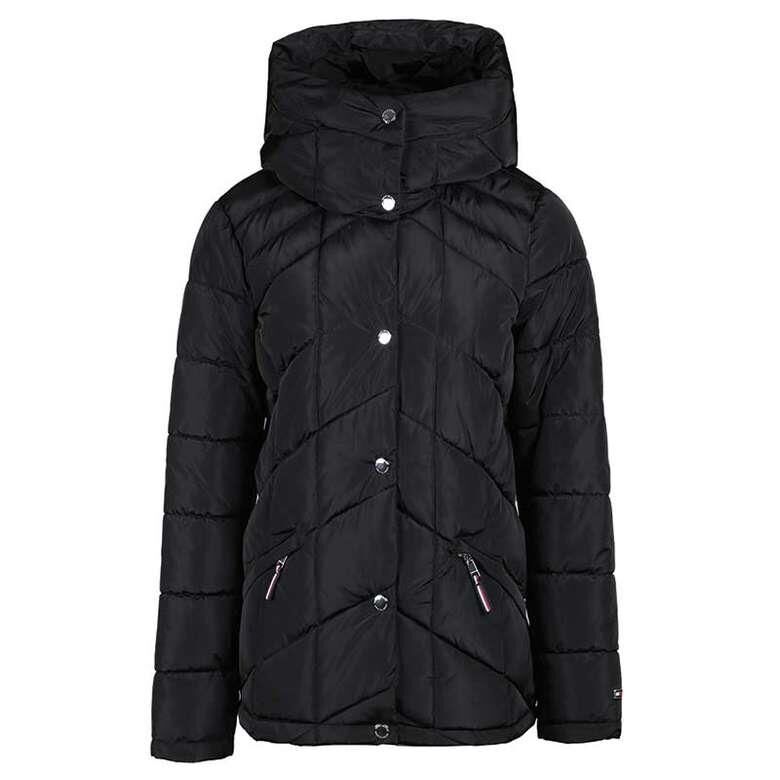 Tommy Hilfiger Kadın Mont TW2MP915-BLACK