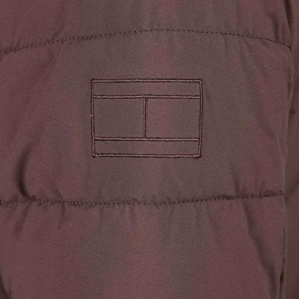 Tommy Hilfiger Kadın Kapüşonlu Mont TW2MP810-BRN