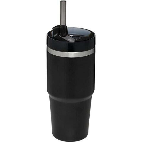 Stanley The Quencher H2.O FlowState Tumbler Pipetli Termos Bardak 0,41 L Siyah