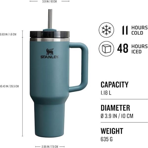 Stanley Quencher Pipetli Termos Bardak 1.18 Lt