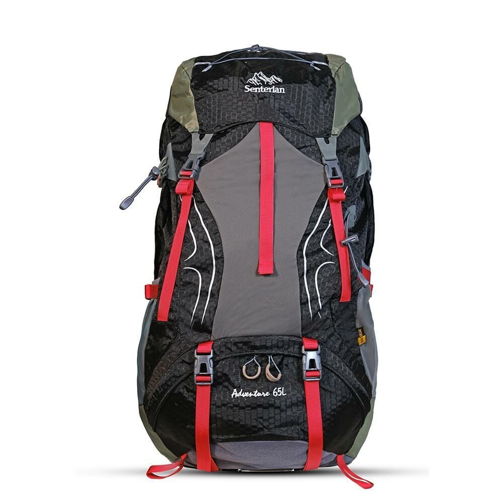 Milo Senterlan Cave 65 LT Sırt Çantası S2188-4-CAVE-BLACK/RED