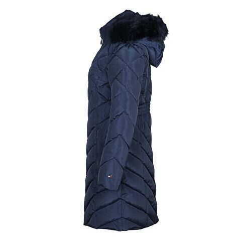 Tommy Hilfiger Kadın Mont Lacivert TW2MP186-NVY