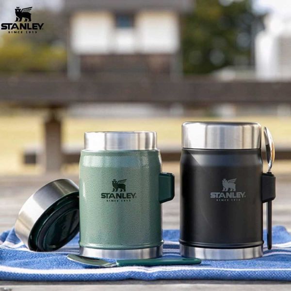 Stanley Klasik Paslanmaz Çelik Yemek Termosu Kaşıklı 0,40 Lt