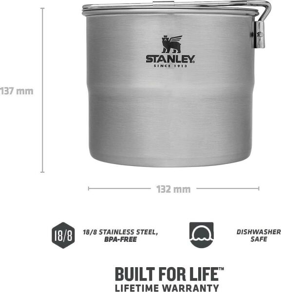 Stanley Adventure Paslanmaz Çelik Iki Kişilik Pişirme Seti