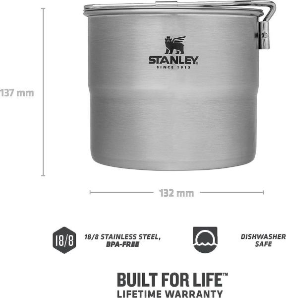 Stanley Adventure Paslanmaz Çelik Iki Kişilik Pişirme Seti