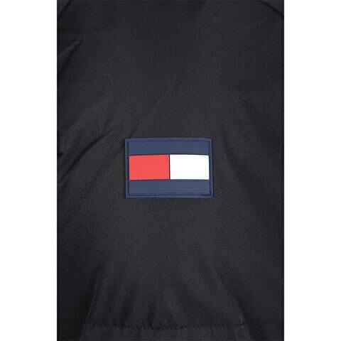 Tommy Hilfiger Arctic Cloth Parka Erkek Mont Siyah