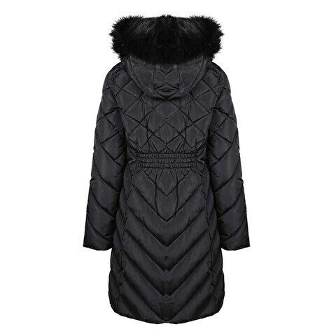 Tommy Hilfiger Kadın Mont Siyah TW2MP186-BLK