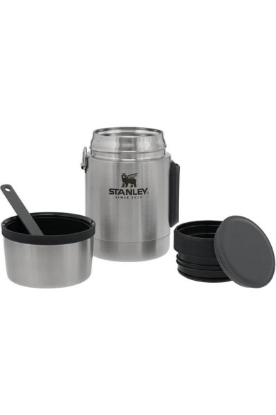 Stanley Adventure Kaşıklı 0,53 Litre Çelik Yemek Termosu - Çelik